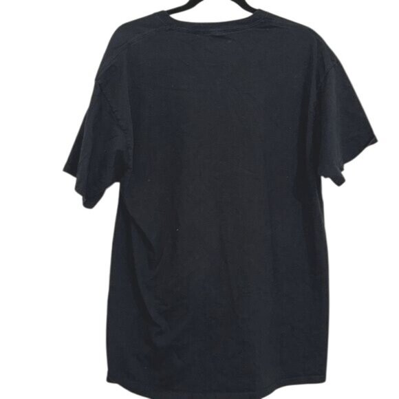 Knotts Scary Farm Black T-Shirt XL Port & Company 100% Cotton - Picture 4 of 5